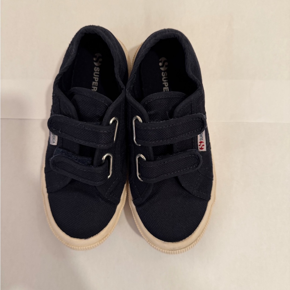 Superga 2750 Cotjstrap Classic sneakers in blue navy canvas